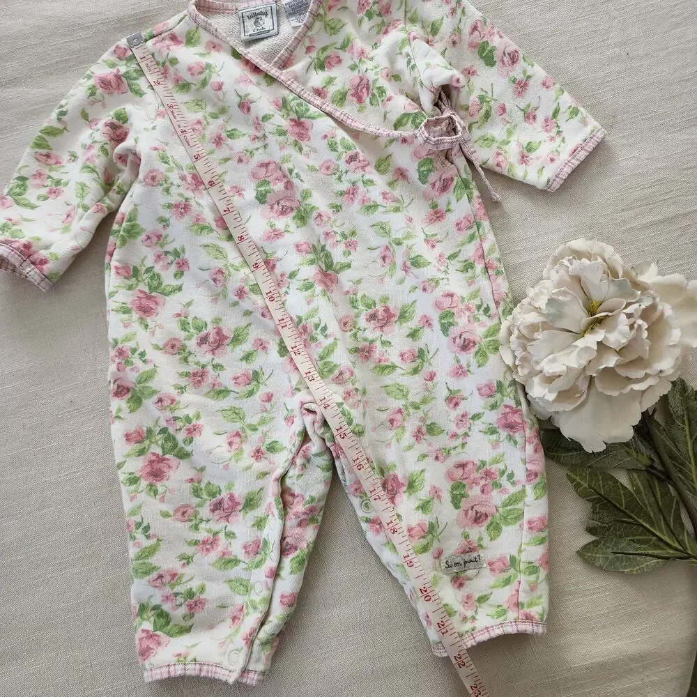 Vintage Floral Kimono Bodysuit 9-12 months